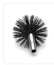Heavy-duty nylon brush head