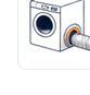 Attach the brush and rods before inserting into the vent